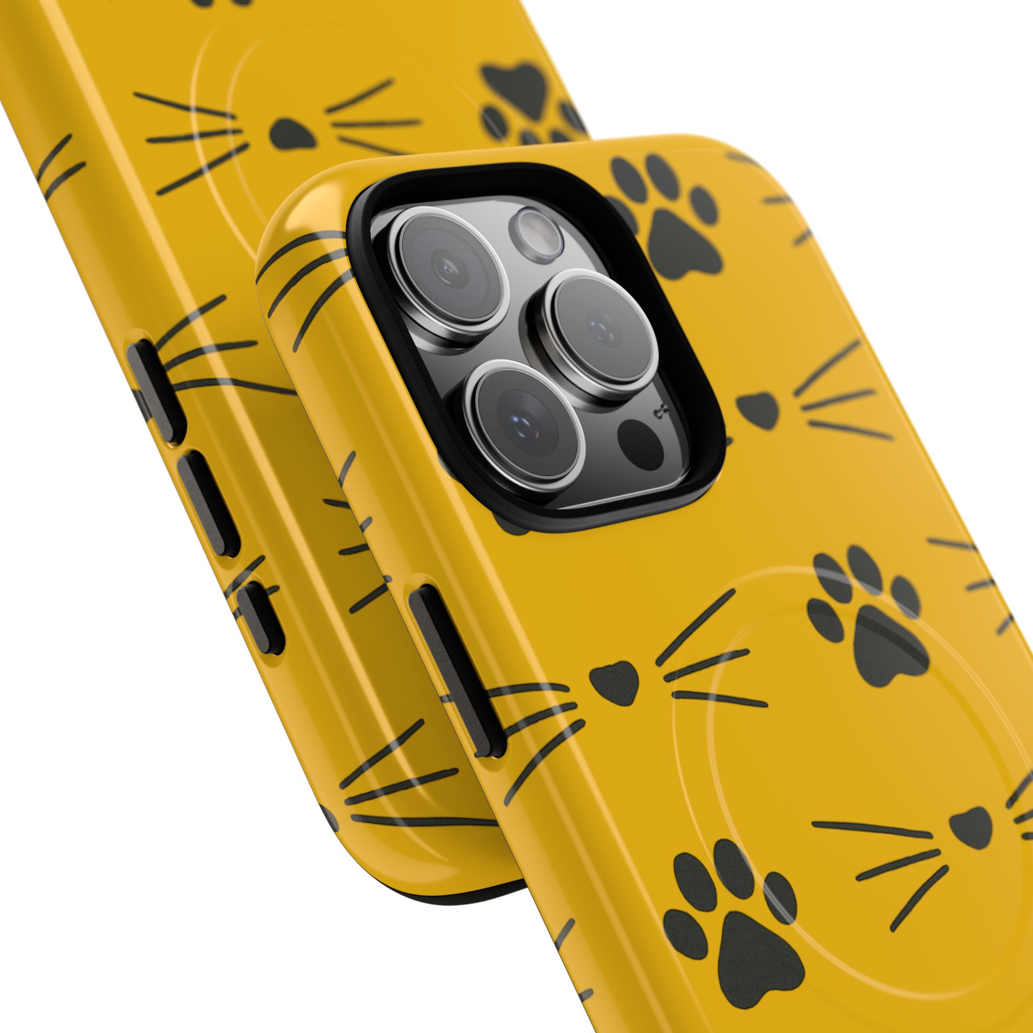 Sleek Cat Paw Magnetic Phone Case, Durable Pet Lover Accessory, Trendy Gift for Cat Owners, Protect Your Phone with Style - Image 56