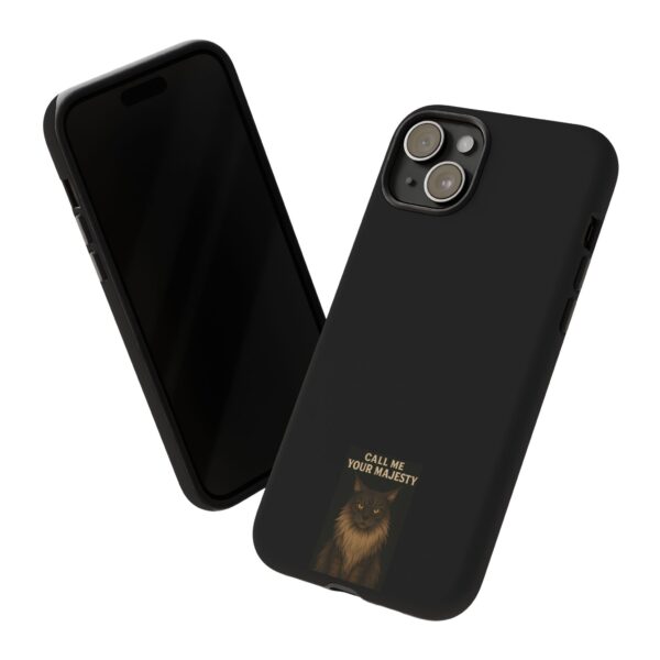 Sassy Cat Phone Case - Call Me Your Majesty, Cute Pet Lover Gift, Durable Case, Animal Lover Accessory, Birthday Gift for Cat Owners - Image 109