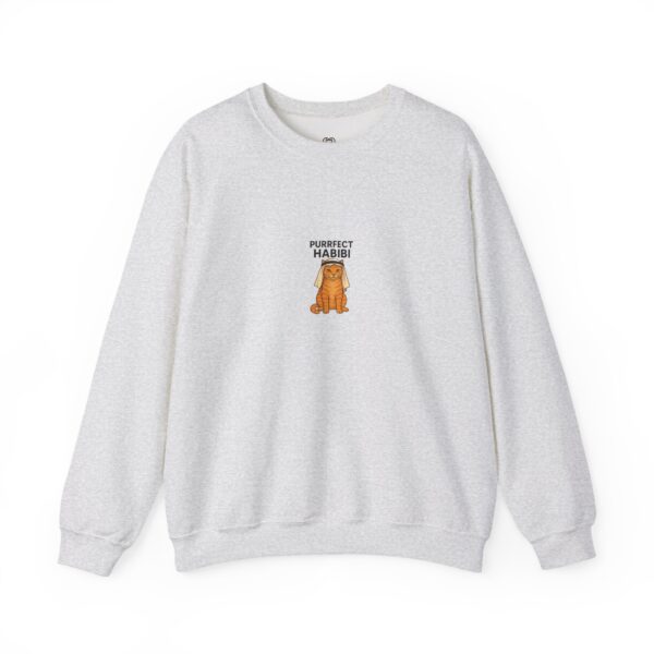 Cozy Unisex Crewneck Sweatshirt - Perfect Habit Design, Gift for Pet Lovers, Casual Wear, Layering Essential, Fall Fashion - Image 5