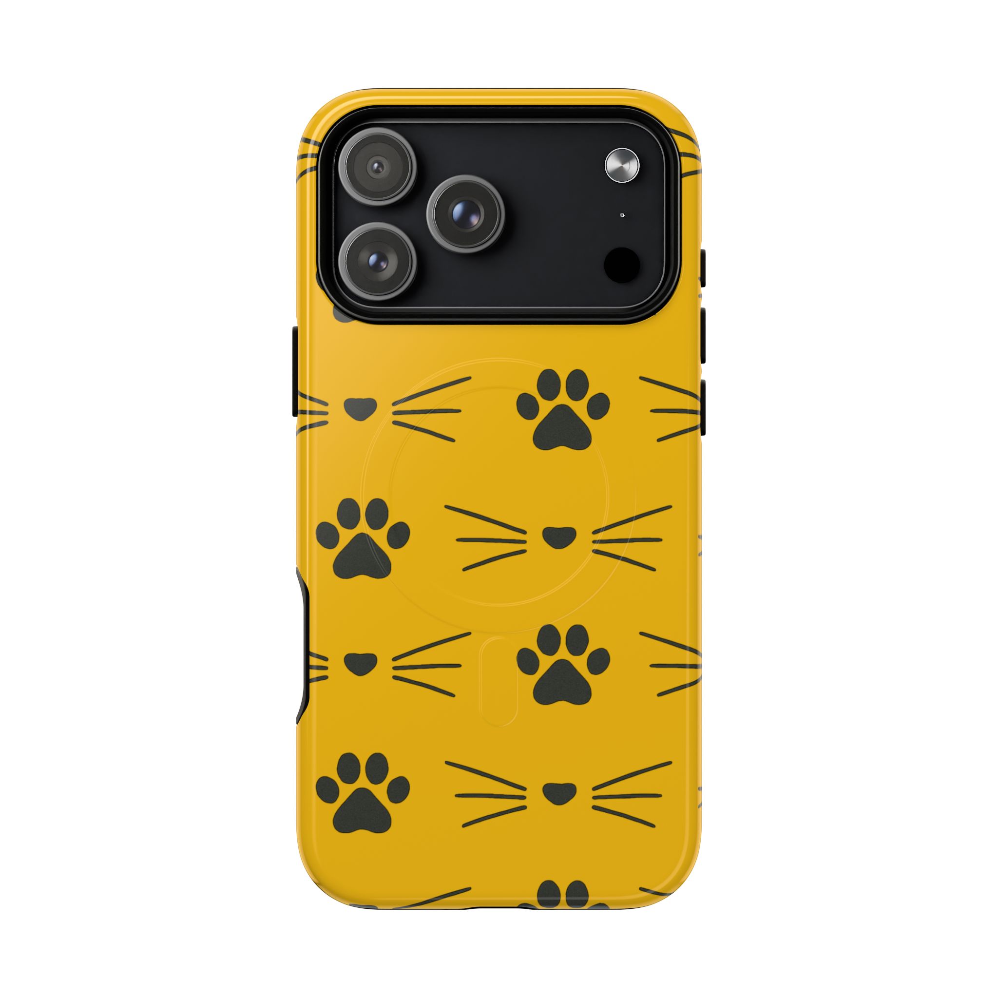 Sleek Cat Paw Magnetic Phone Case, Durable Pet Lover Accessory, Trendy Gift for Cat Owners, Protect Your Phone with Style - Image 85