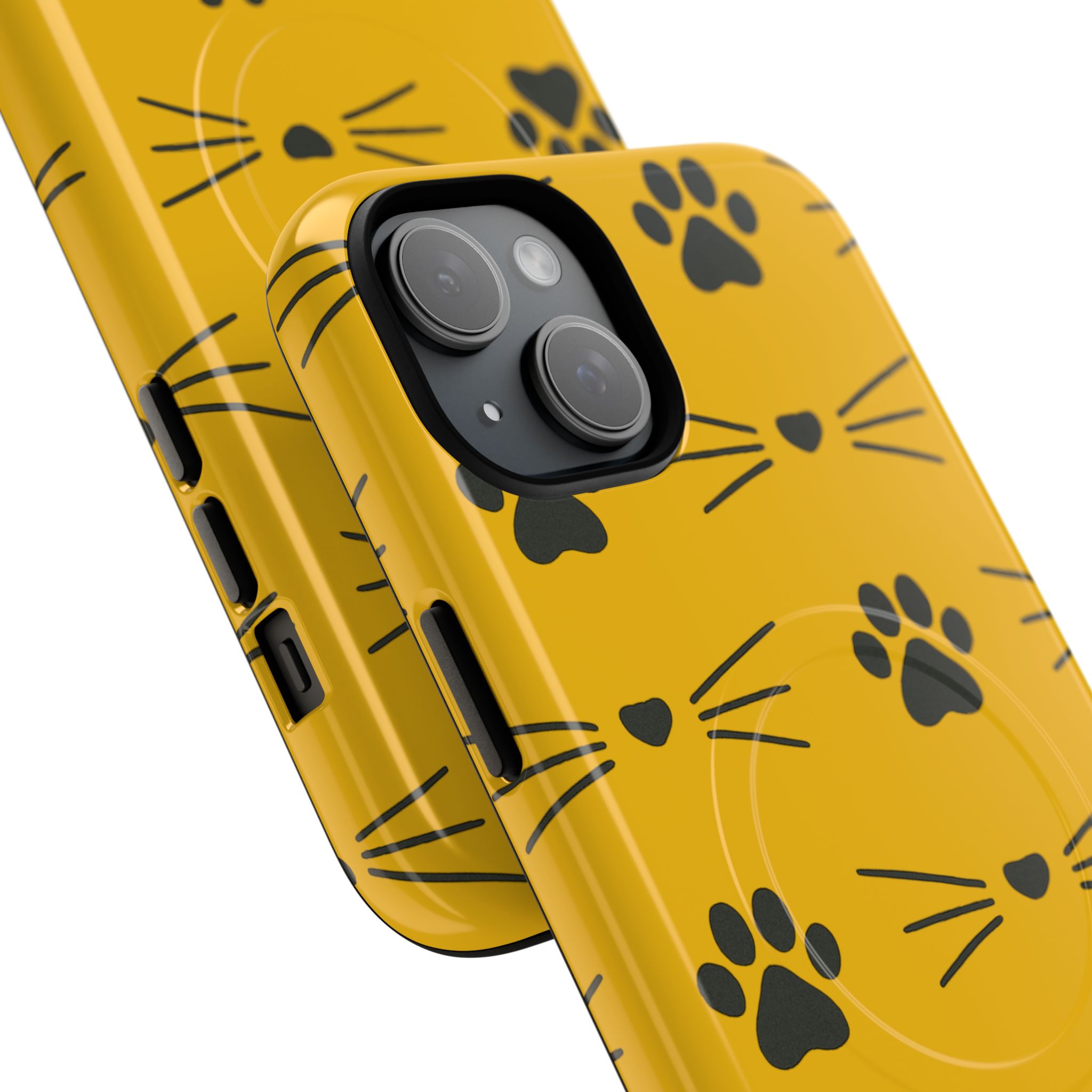 Sleek Cat Paw Magnetic Phone Case, Durable Pet Lover Accessory, Trendy Gift for Cat Owners, Protect Your Phone with Style - Image 14