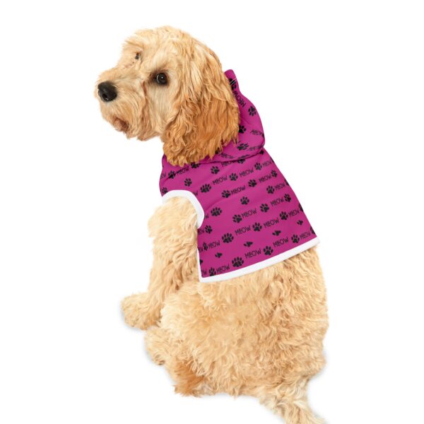 Vibrant Orange Pet Hoodie for Cats and Dogs, Cozy Hoodie, Pet Apparel, Cute Animal Wear, Fun Pet Gift, Halloween Costume - Image 4