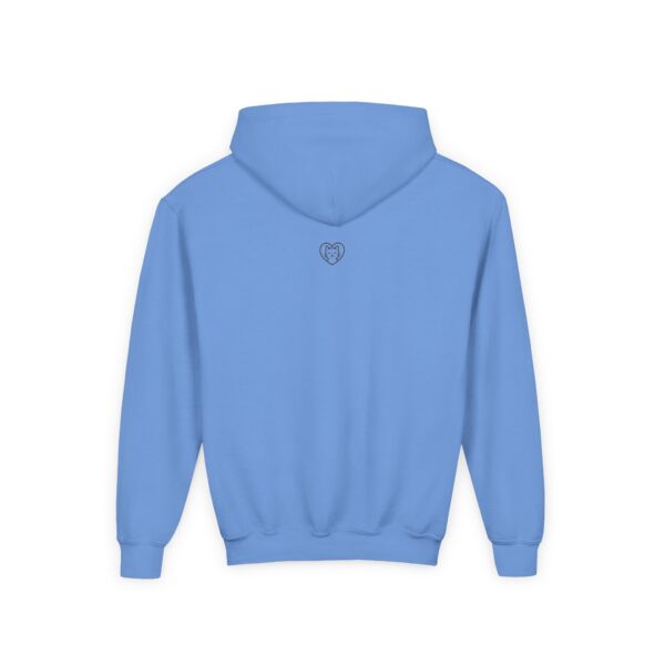 Free Happiness Cat Youth Hoodie | Cute Black Cat Graphic - Image 22