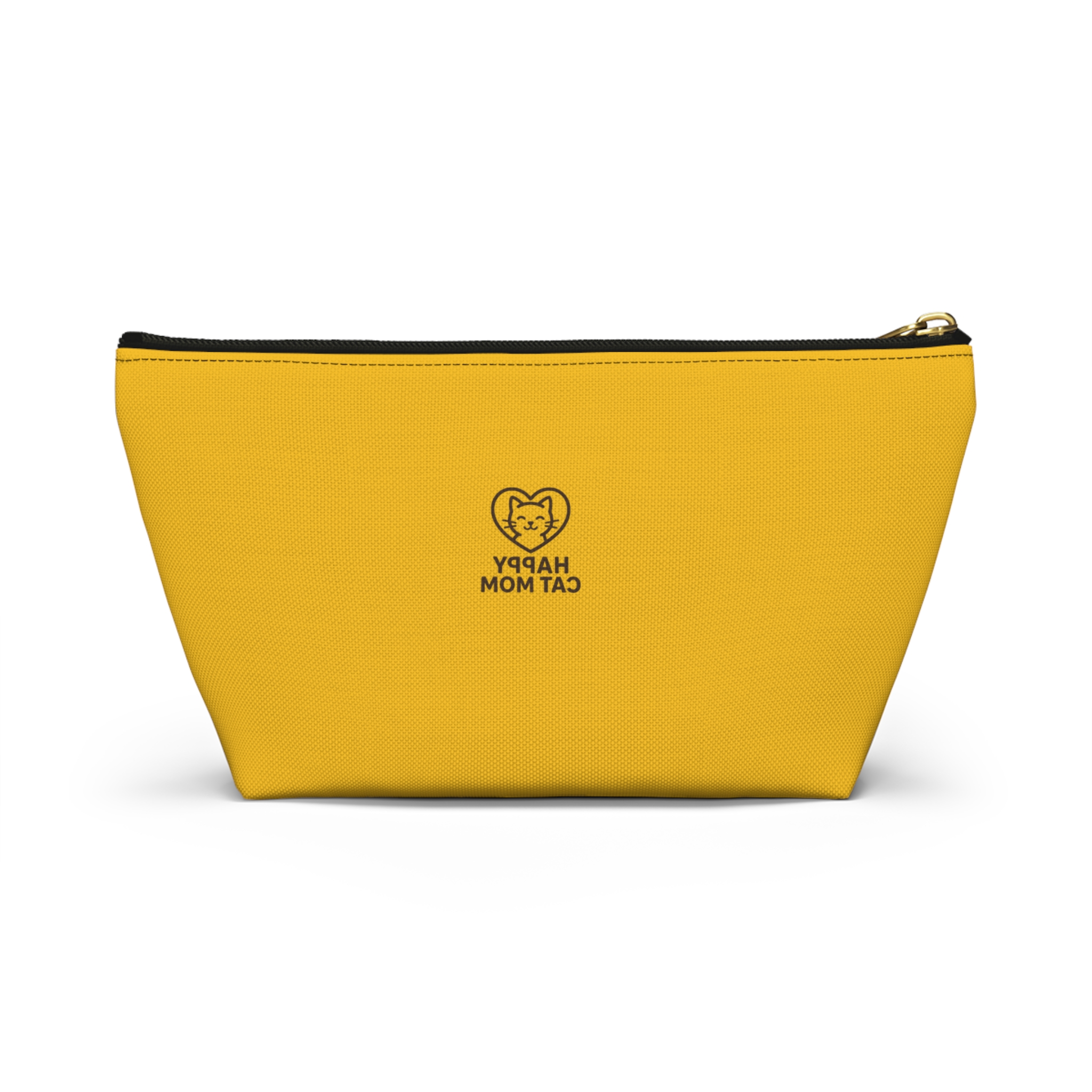Cat Paw Hearts Accessory Pouch | Green T-Bottom Makeup Bag - Image 6