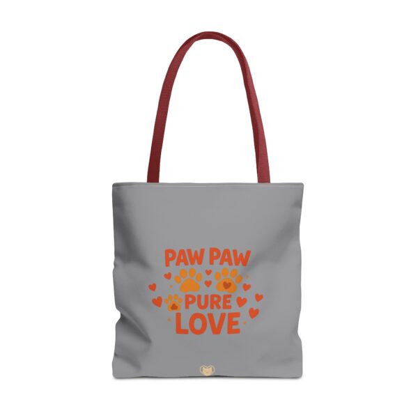 Paw Print Love Tote Bag, Cute Pet Lover Gift, Animal Theme Bag, Paw Paw Pure Love Accessories, Dog Mom Tote, Everyday Carryall - Image 21