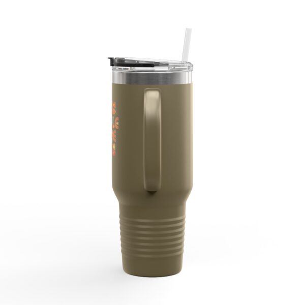 Less People More Cats Travel Mug | 40oz Insulated Tumbler - Image 3