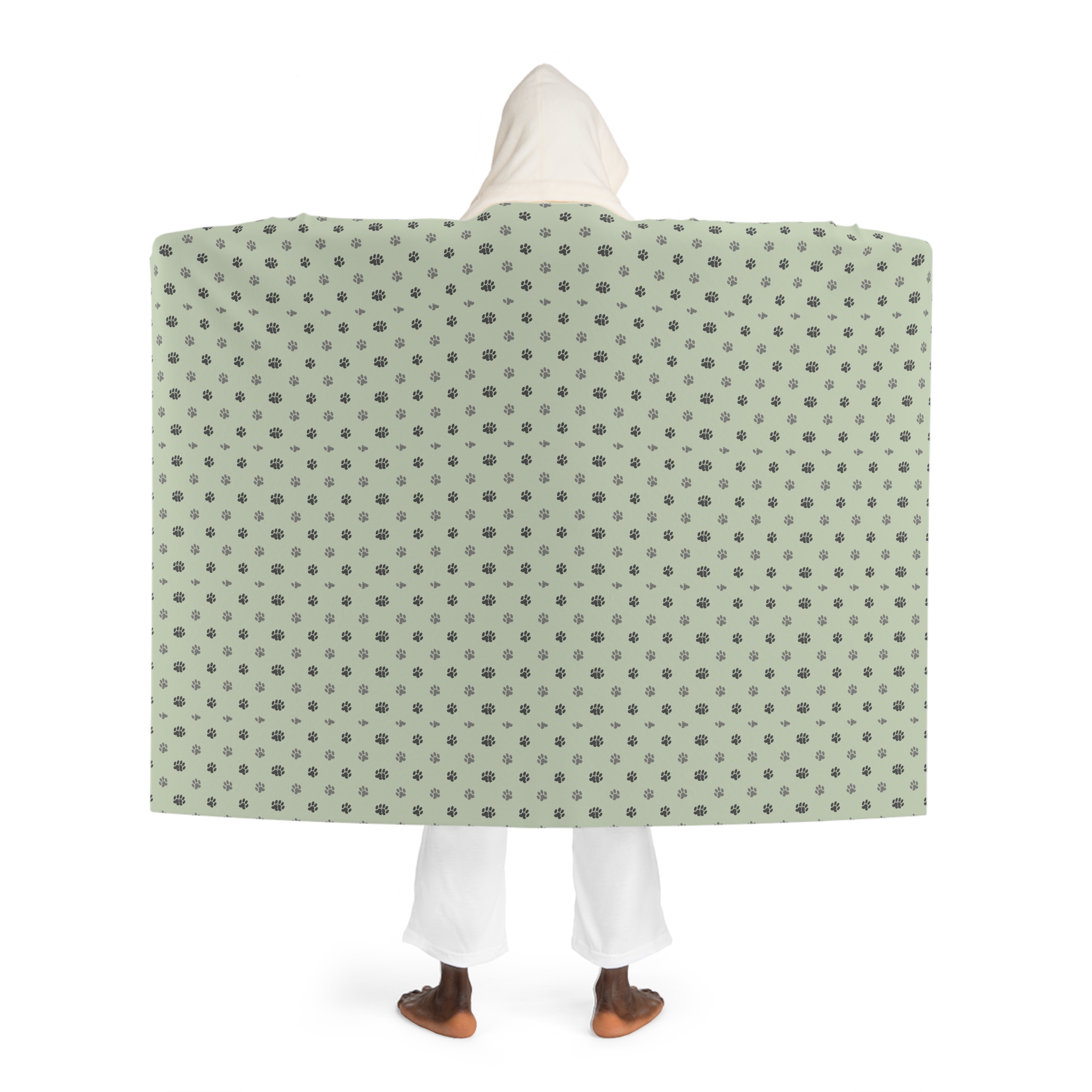 Cozy Hooded Sherpa Fleece Blanket, Soft Throw Blanket, Warm Snuggle Wrap, Perfect for Gifting, Home Décor, Winter Essentials - Image 3
