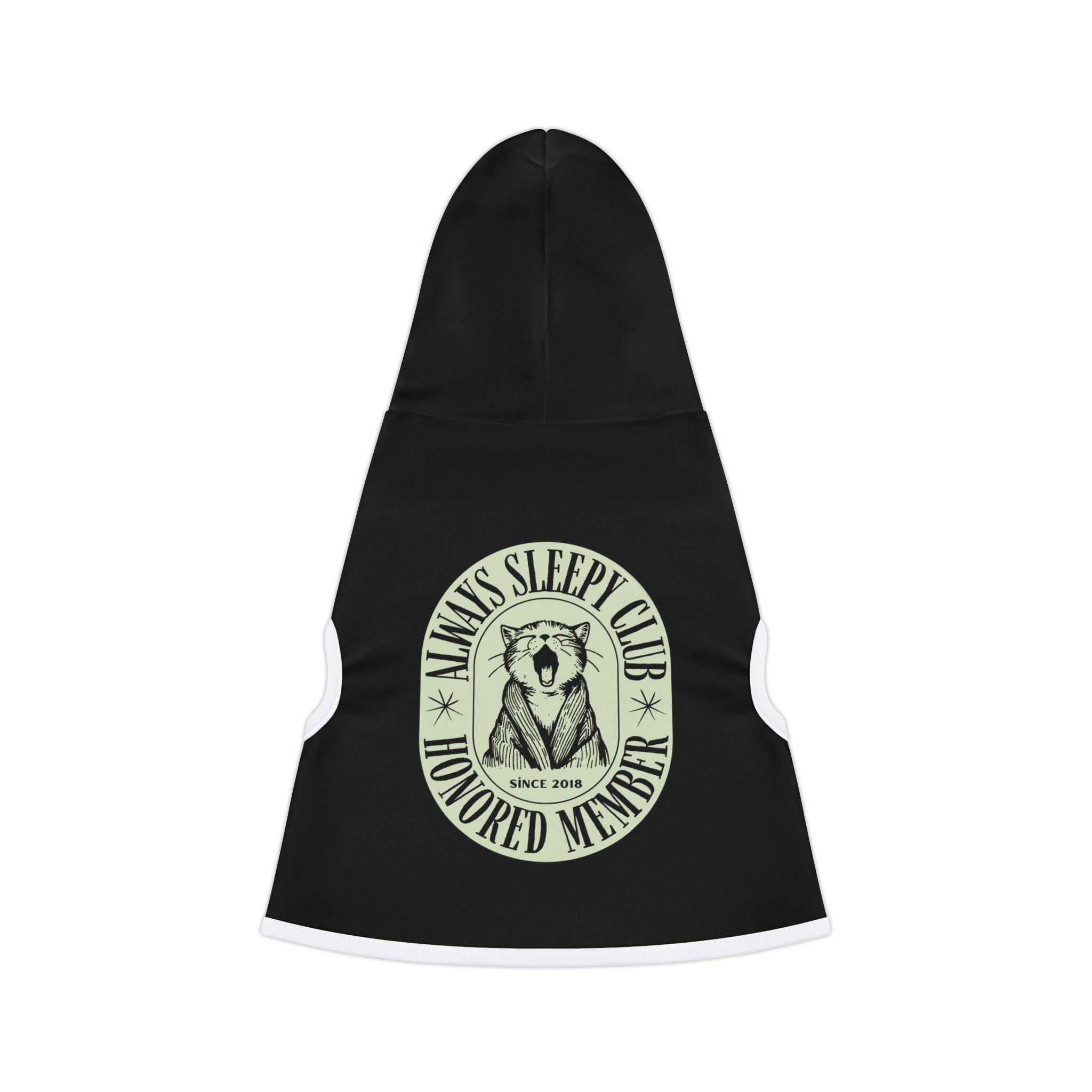 Sleepy Bear Club Pet Hoodie | Cozy Dog Cat Pullover - Image 2