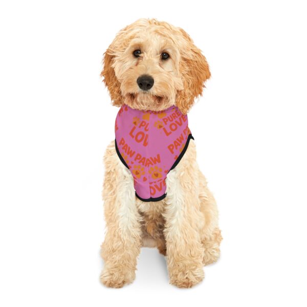 Cozy Pet Hoodie, Seasonal Pet Apparel, Love Print Dog Sweater, Cute Pet Gift, Fall/Winter Fashion for Pets, Animal Hoodie - Image 7