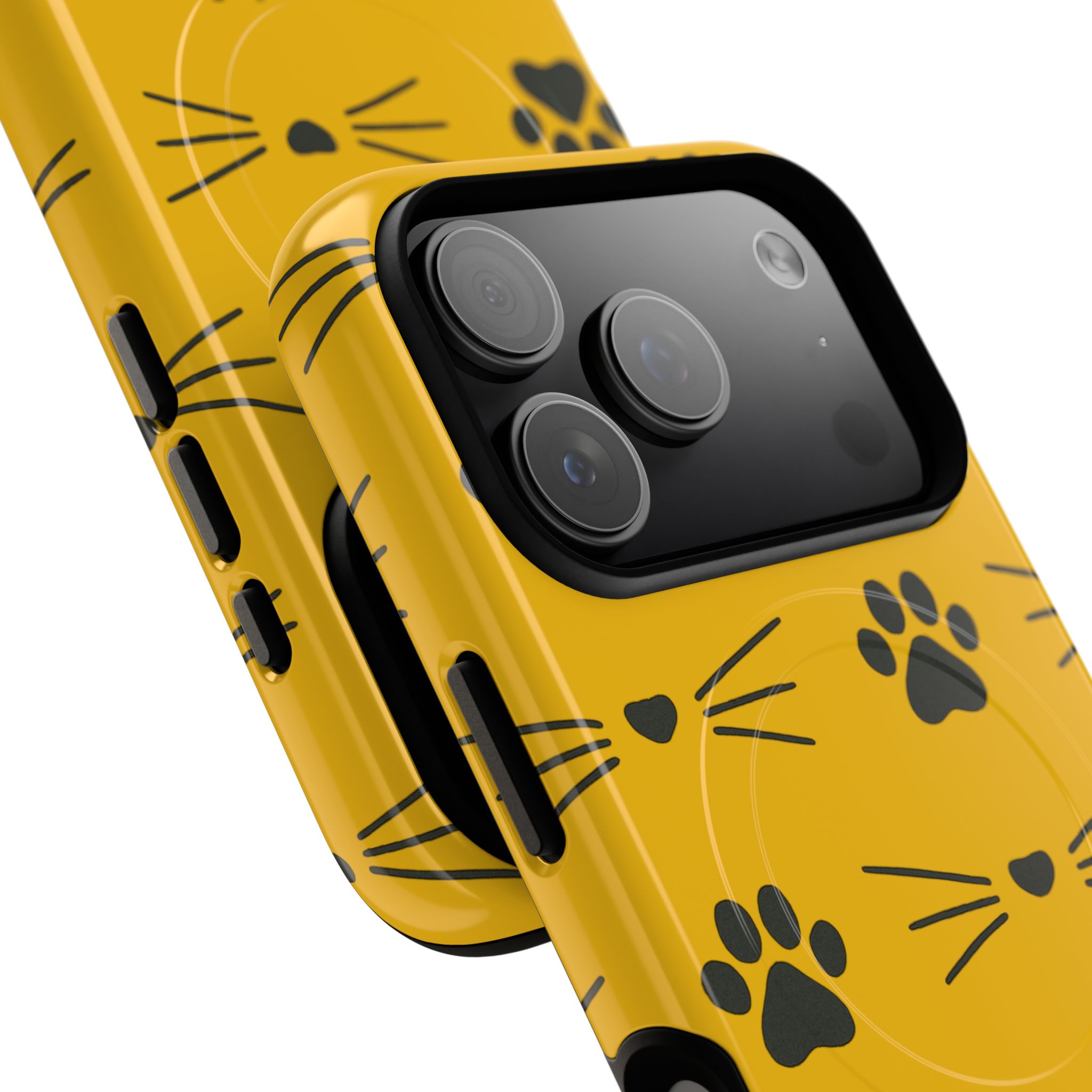 Sleek Cat Paw Magnetic Phone Case, Durable Pet Lover Accessory, Trendy Gift for Cat Owners, Protect Your Phone with Style - Image 82