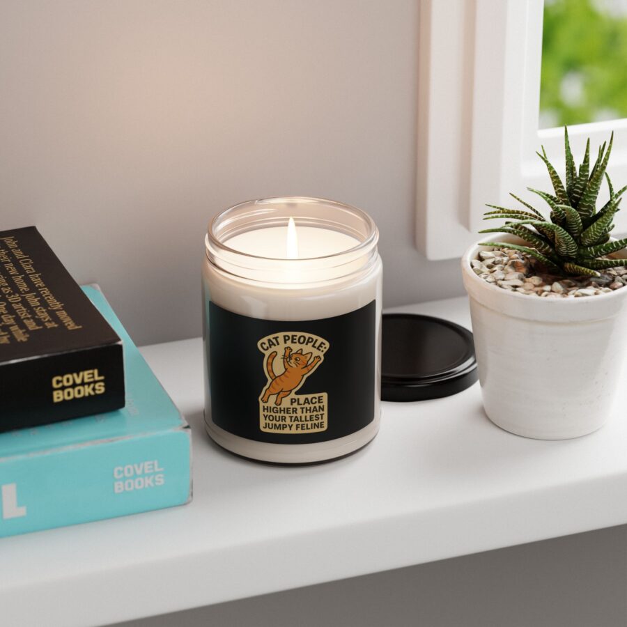 Cat Parents Place Higher Than Your Highest Jump Feline Soy Candle