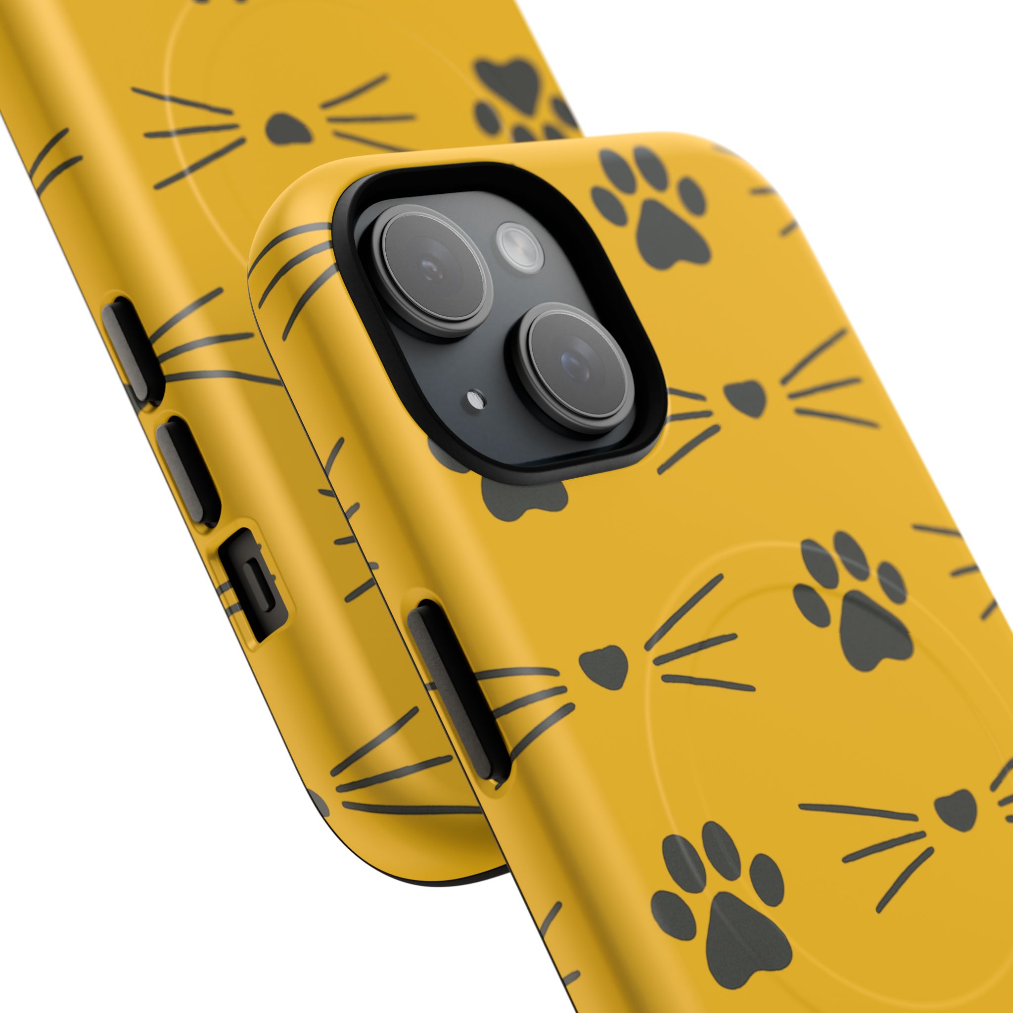 Sleek Cat Paw Magnetic Phone Case, Durable Pet Lover Accessory, Trendy Gift for Cat Owners, Protect Your Phone with Style - Image 5