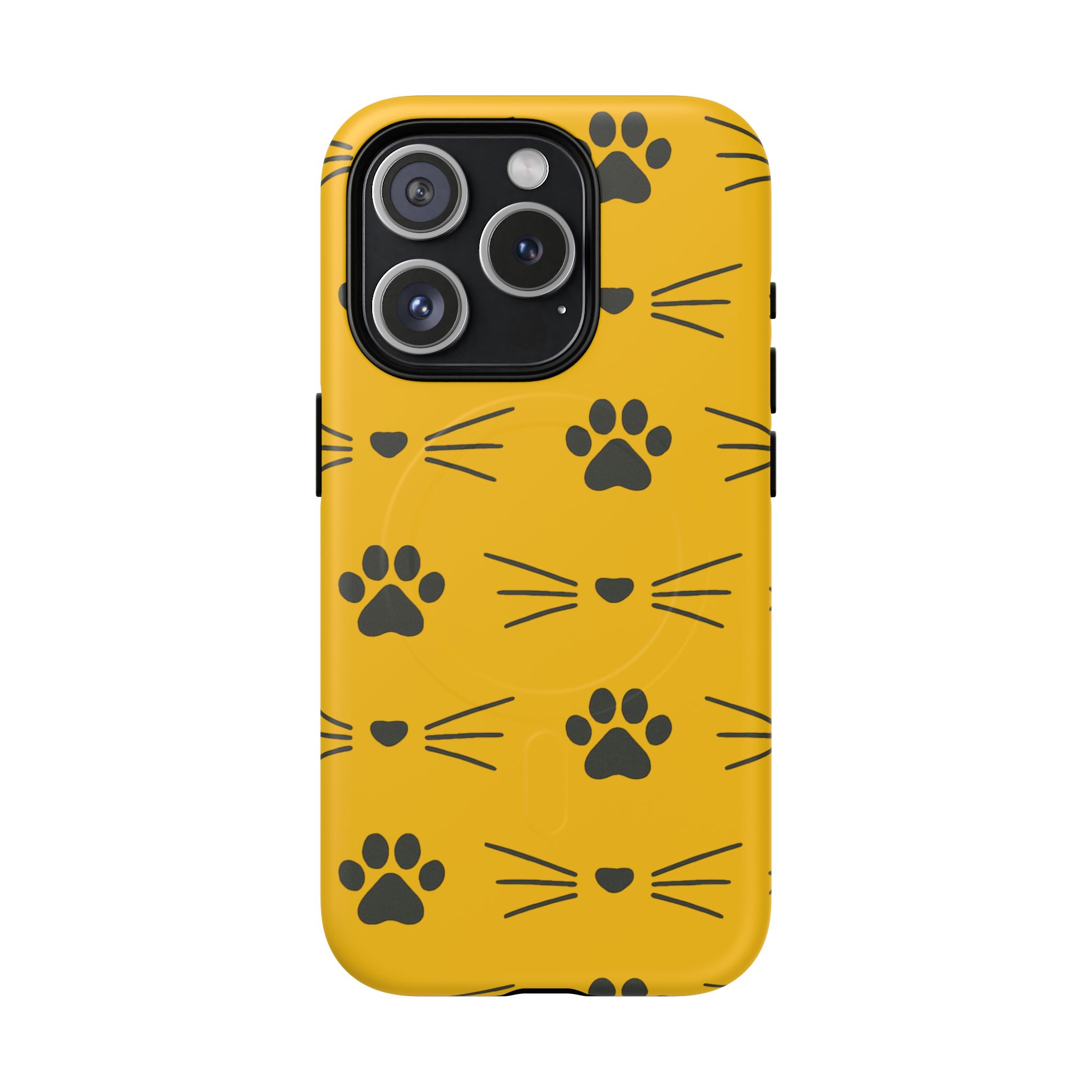 Sleek Cat Paw Magnetic Phone Case, Durable Pet Lover Accessory, Trendy Gift for Cat Owners, Protect Your Phone with Style - Image 10