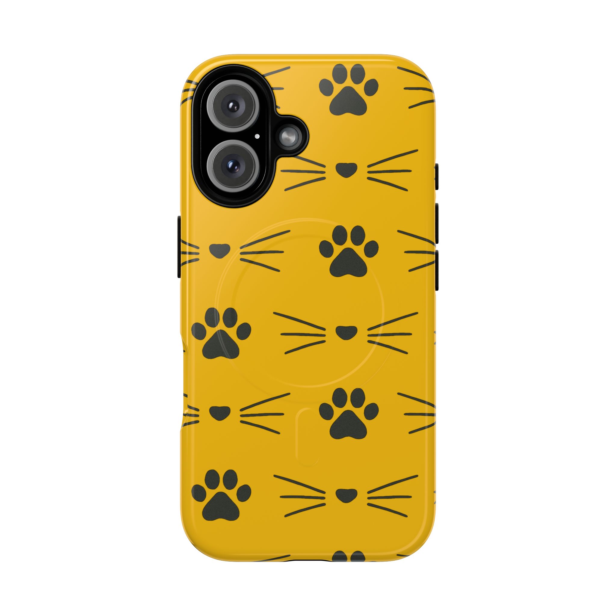 Sleek Cat Paw Magnetic Phone Case, Durable Pet Lover Accessory, Trendy Gift for Cat Owners, Protect Your Phone with Style - Image 61