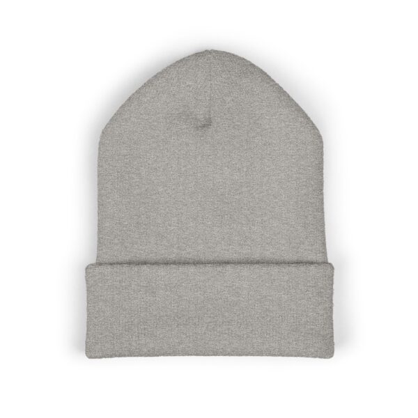 Don't Worry Be Happy Fox Embroidered Beanie | Cuffed Beanie - Image 6