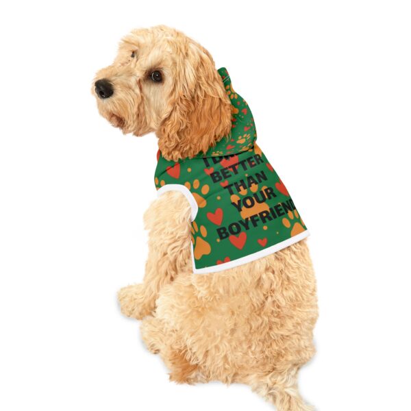 Trendy Pet Hoodie for Stylish Dogs, Cute Dog Apparel, Fashionable Pet Clothing, Ideal Pet Gift, Dog Sweater for Every Occasion - Image 4