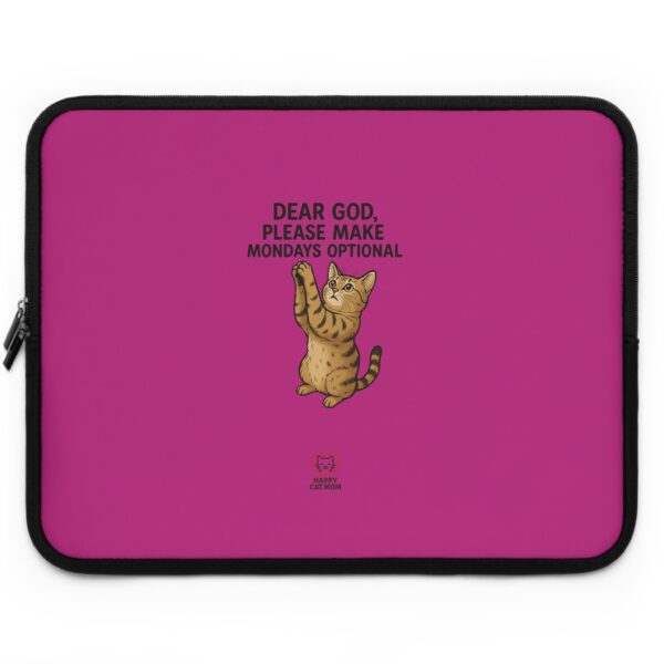 Whimsical Cat Laptop Sleeve - Fun Tech Case, Stylish Computer Bag, Gift for Cat Lovers, Cute Accessory for Every Occasion, Laptop Protector - Image 13