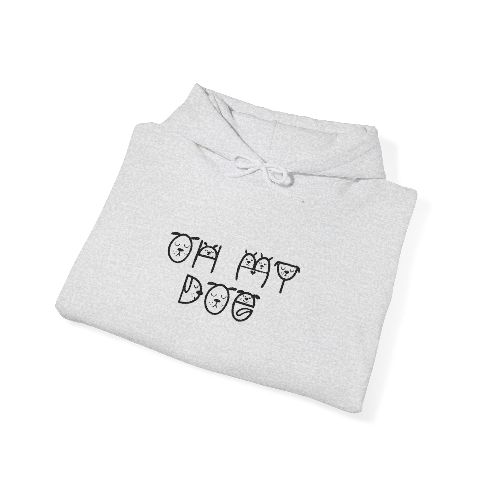 Oh My Dog hoodie | Dog Paw Lettering sweatshirt - Image 12