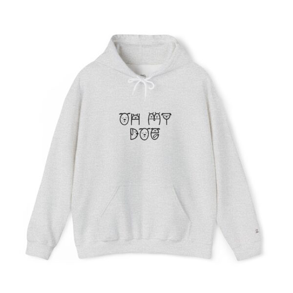Oh My Dog hoodie | Dog Paw Lettering sweatshirt - Image 9