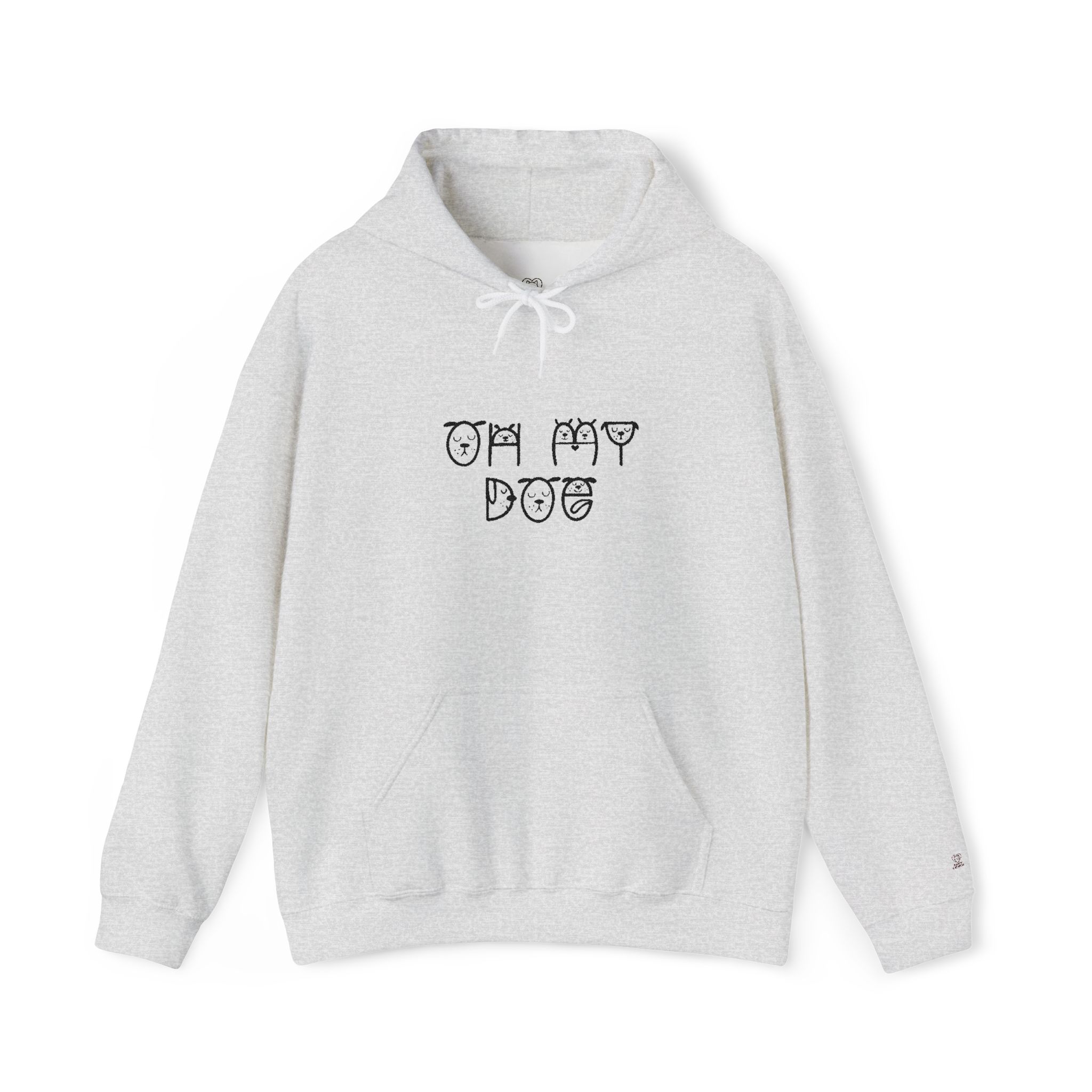 Oh My Dog hoodie | Dog Paw Lettering sweatshirt - Image 9