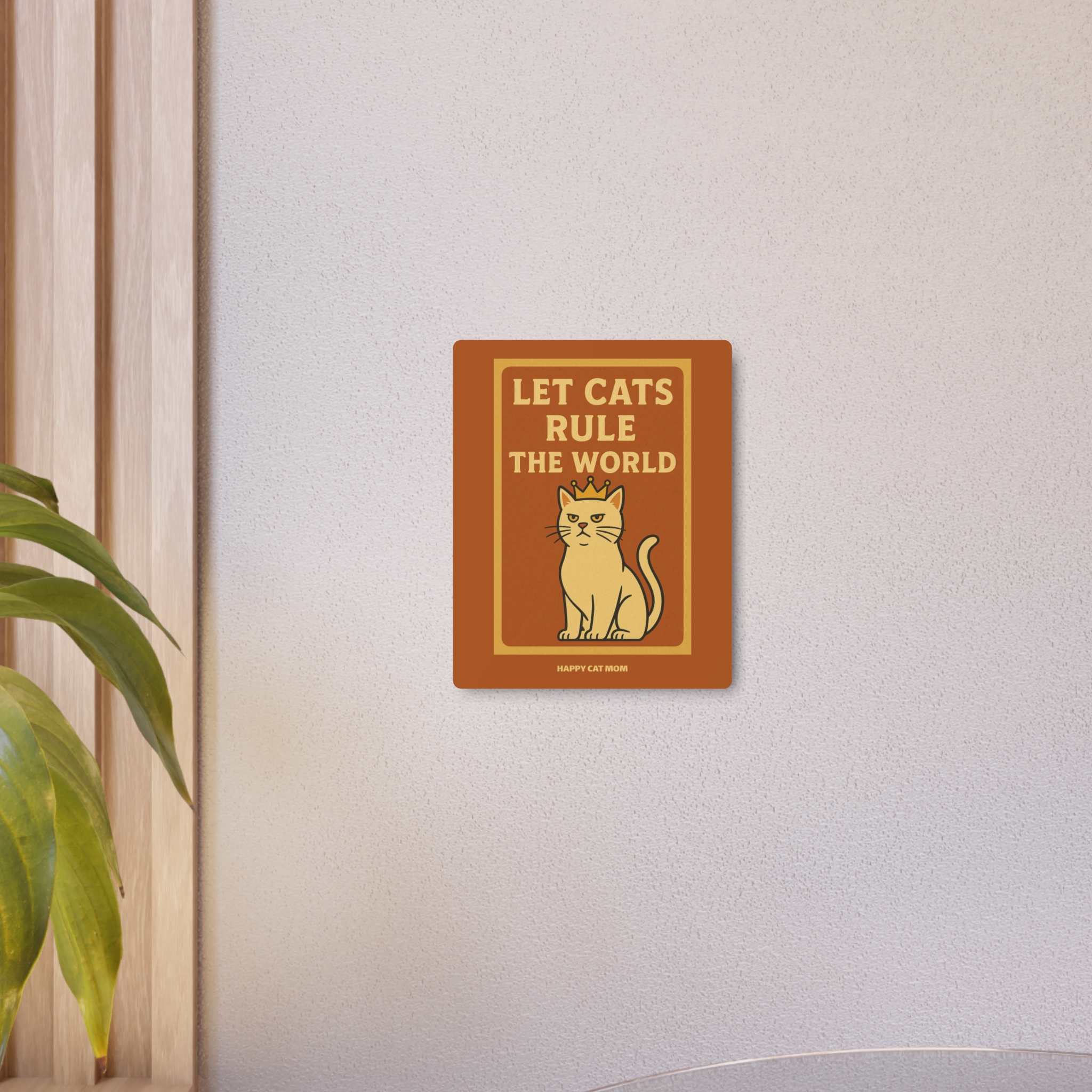 Whimsical Cat Metal Art Sign - Unique Home Decor, Pet Lover Gift, Wall Art, Funny Cat Sign, Cat-Themed Decoration - Image 8