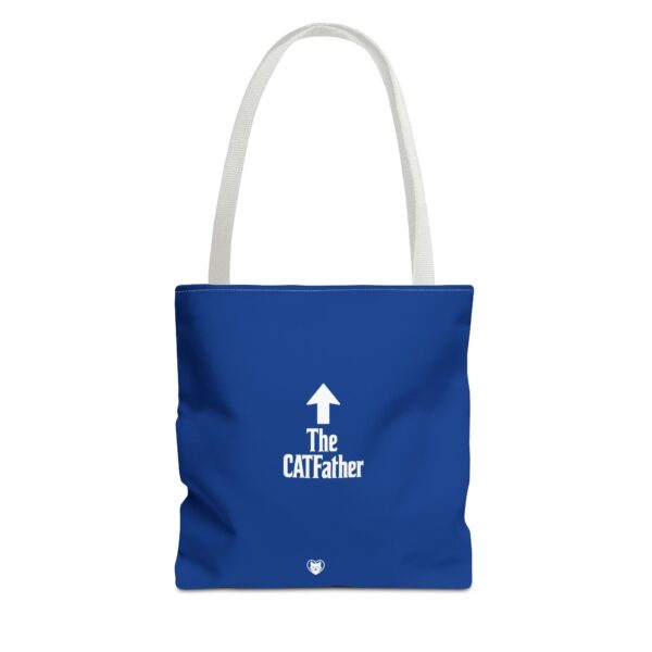 The CATFather Tote Bag | Funny Cat Lover Gift, Reusable Shopping Bag, Eco-Friendly Tote, Cat Dad Accessory, Purr-fect Pet Owner Present - Image 13