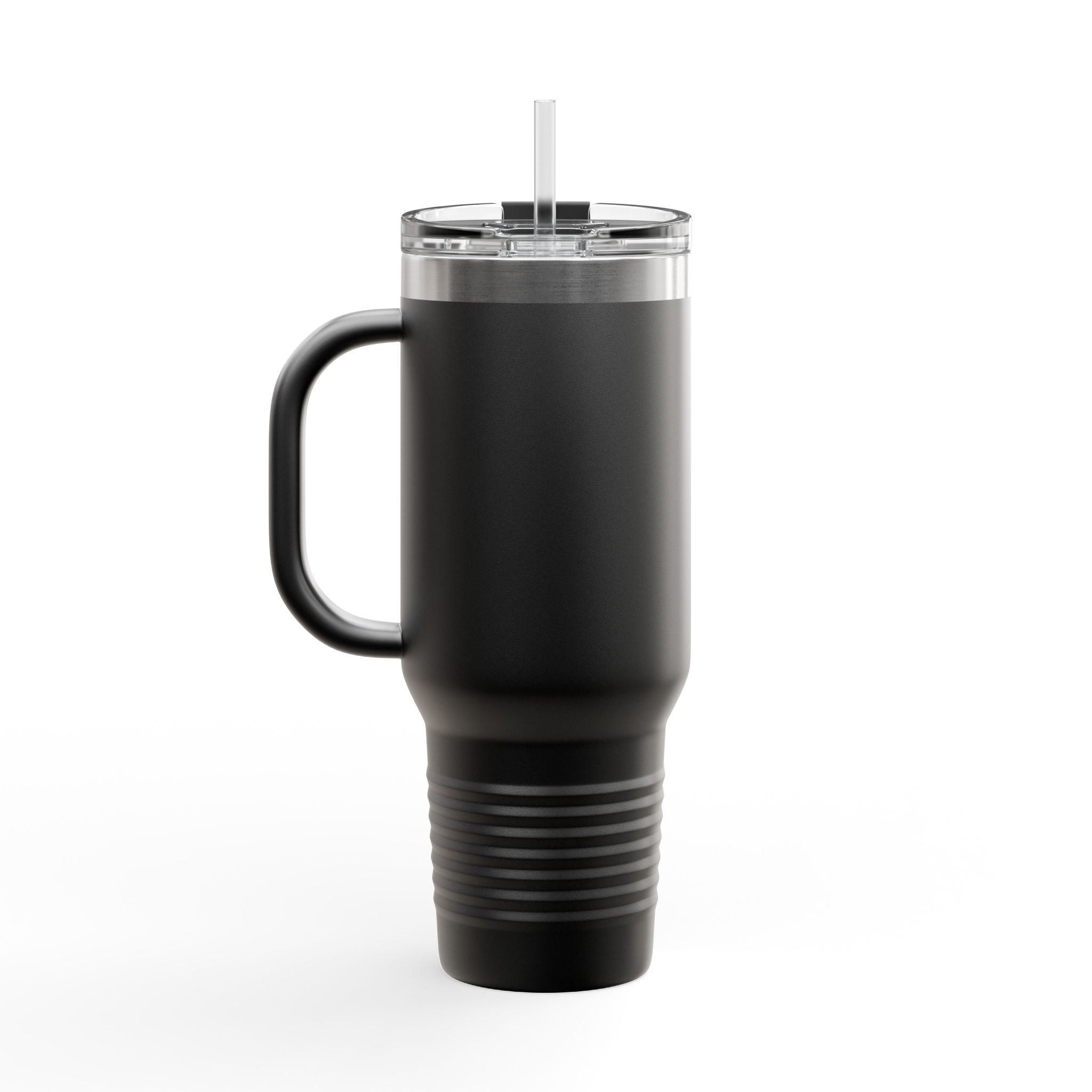 Grumpy Cat Illustration Insulated Travel Mug 40oz | Me Before Coffee - Image 4