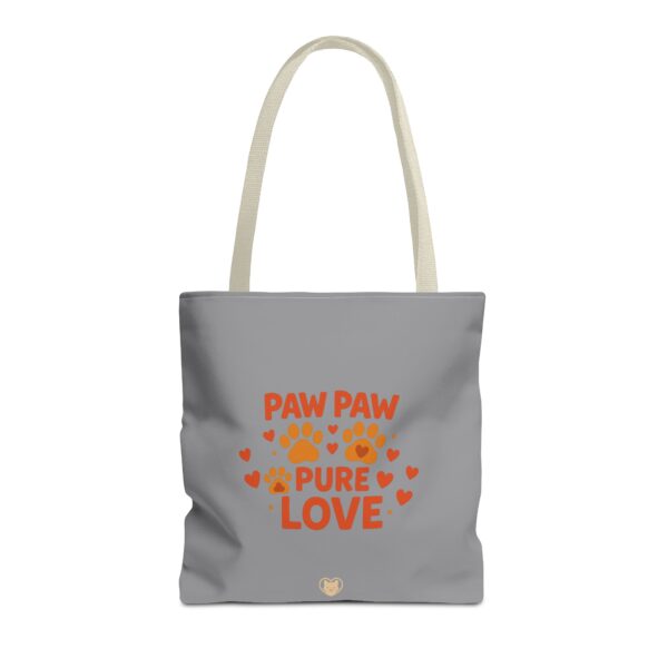 Paw Print Love Tote Bag, Cute Pet Lover Gift, Animal Theme Bag, Paw Paw Pure Love Accessories, Dog Mom Tote, Everyday Carryall - Image 29