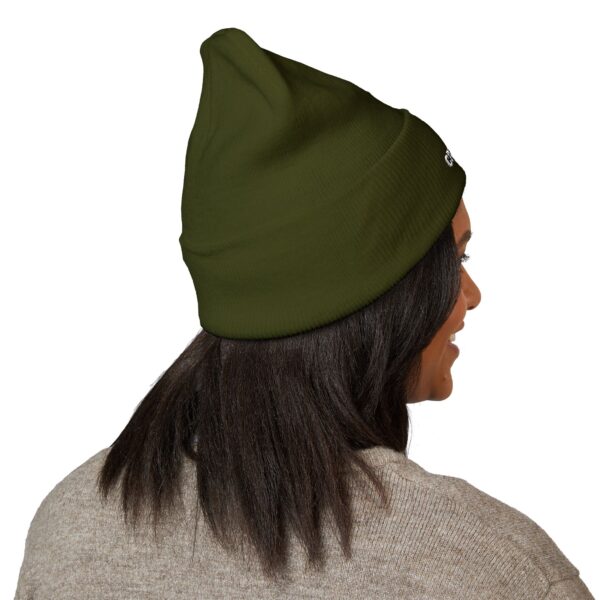 The CatFather embroidered beanie | Classic Cuffed Beanie - Image 8