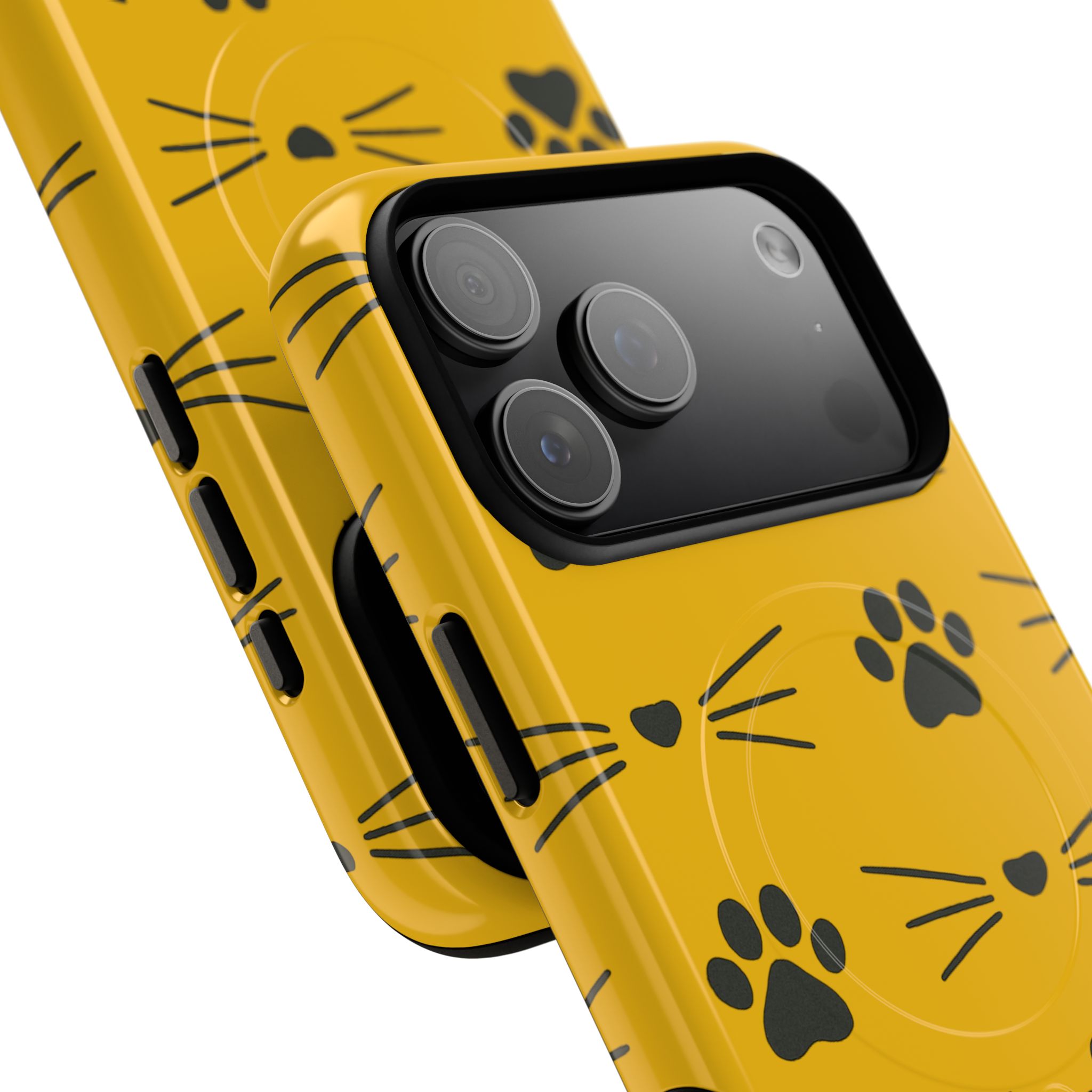 Sleek Cat Paw Magnetic Phone Case, Durable Pet Lover Accessory, Trendy Gift for Cat Owners, Protect Your Phone with Style - Image 86