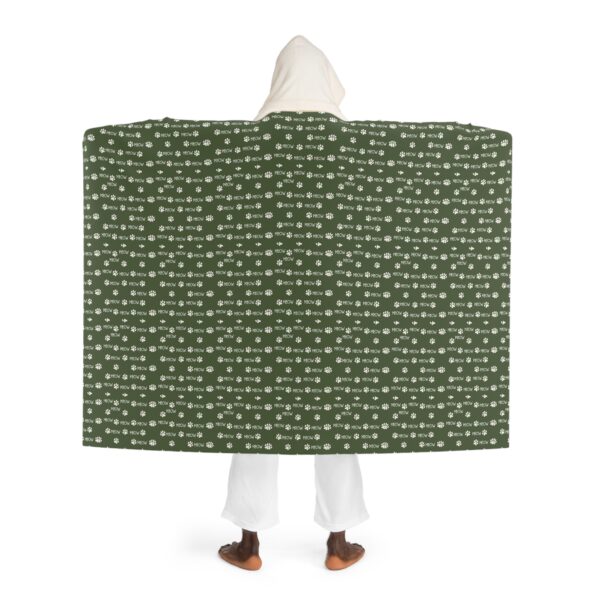 Cozy Hooded Sherpa Fleece Blanket for Comfort and Warmth, Perfect for Movie Nights, Picnics, Camping, Gifts, Home Decor - Image 3