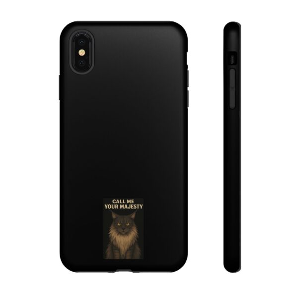 Sassy Cat Phone Case - Call Me Your Majesty, Cute Pet Lover Gift, Durable Case, Animal Lover Accessory, Birthday Gift for Cat Owners - Image 12
