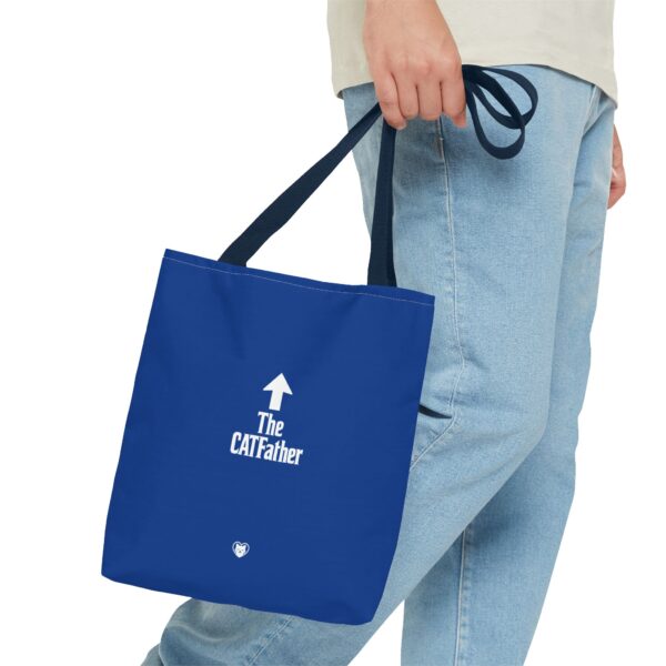 The CATFather Tote Bag | Funny Cat Lover Gift, Reusable Shopping Bag, Eco-Friendly Tote, Cat Dad Accessory, Purr-fect Pet Owner Present - Image 27
