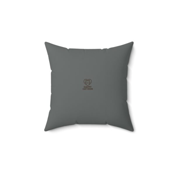 Vintage Cat Art Faux Suede Pillow, Cat Lover Gift, Home Decor, Animal Enthusiast, Pet Owner Accent Pillow, Unique Decorative Cushion - Image 2