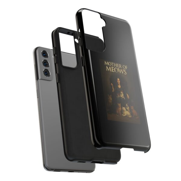 Tough Phone Cases featuring 'Mother of Meows' - Image 84