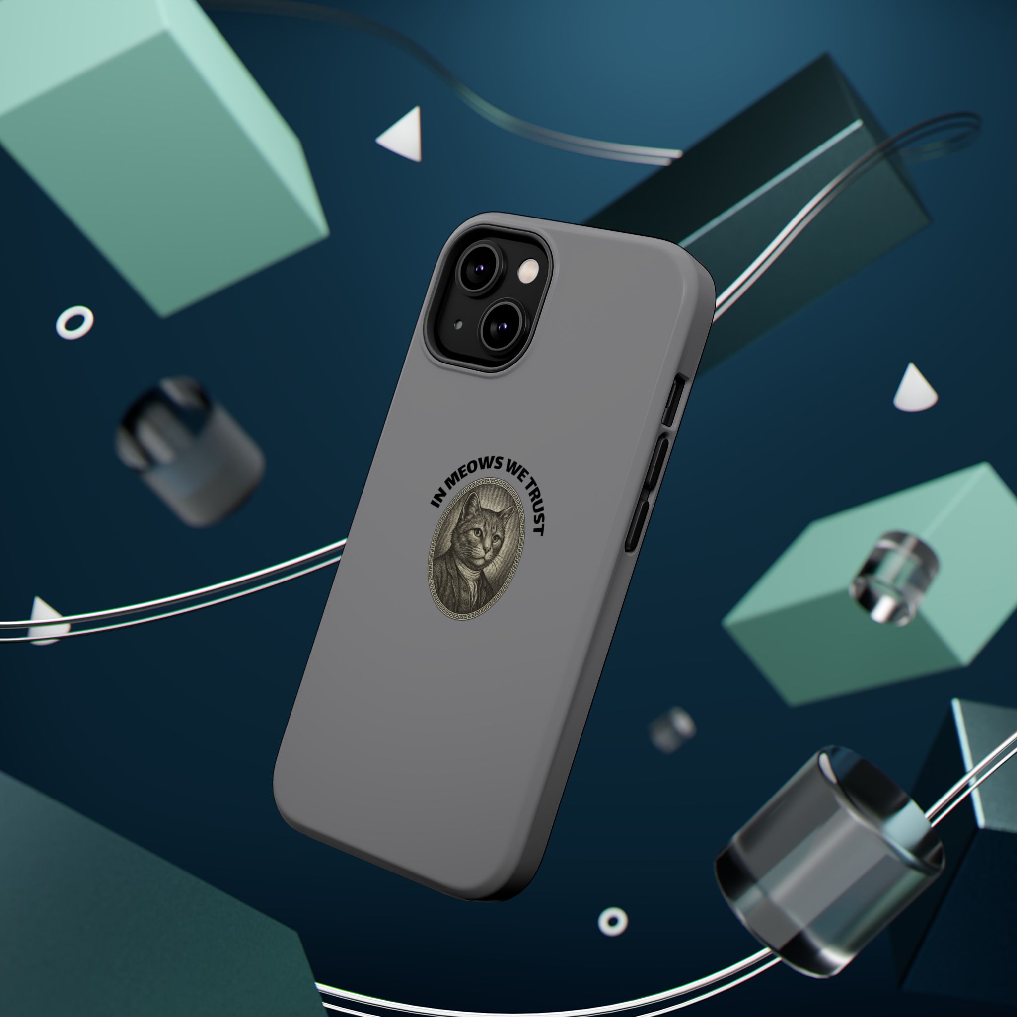 Impact-Resistant Phone Cases, Durable Cat Cases, Funny Pet Gifts, Unique Phone Covers, Ideal for Cat Lovers - Image 3