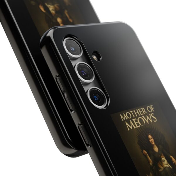 Tough Phone Cases featuring 'Mother of Meows' - Image 70