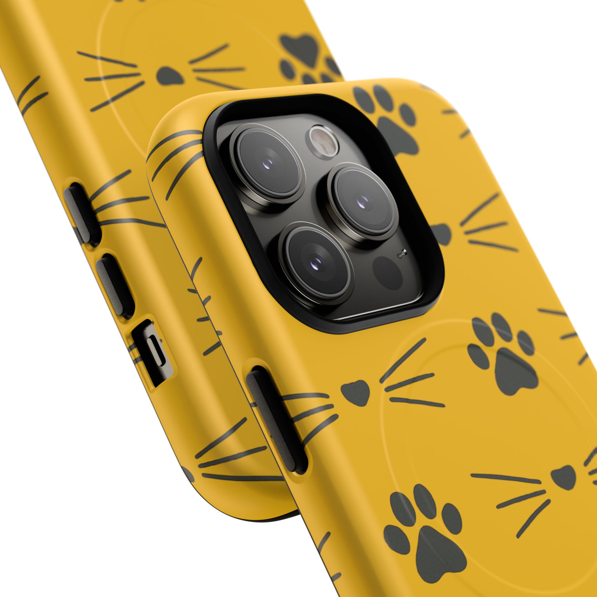 Sleek Cat Paw Magnetic Phone Case, Durable Pet Lover Accessory, Trendy Gift for Cat Owners, Protect Your Phone with Style - Image 35