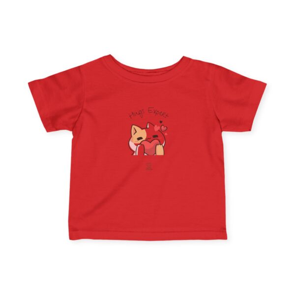 Cute Cat Hugging Heart Infant Tee | Kawaii Kitty Love Graphic - Image 22