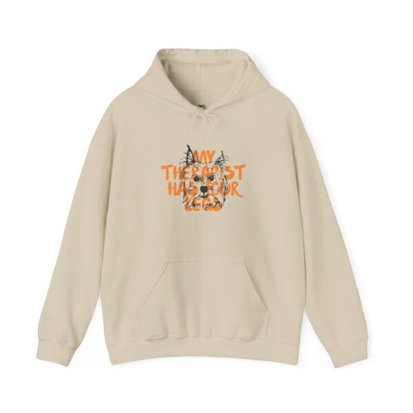 My Therapist Has Four Legs Hoodie | Dog Lover Paw Print Sweatshirt - Image 13