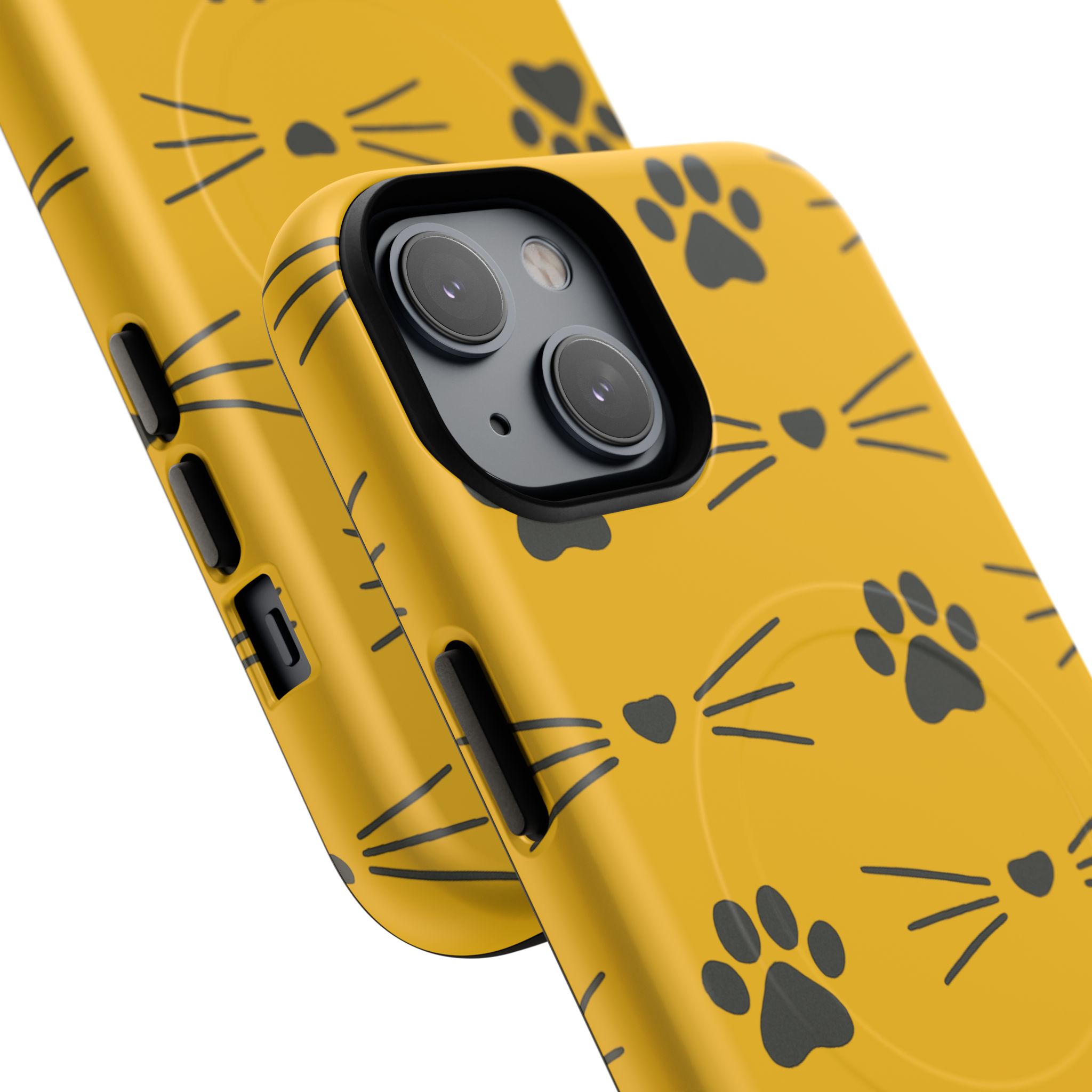 Sleek Cat Paw Magnetic Phone Case, Durable Pet Lover Accessory, Trendy Gift for Cat Owners, Protect Your Phone with Style - Image 29