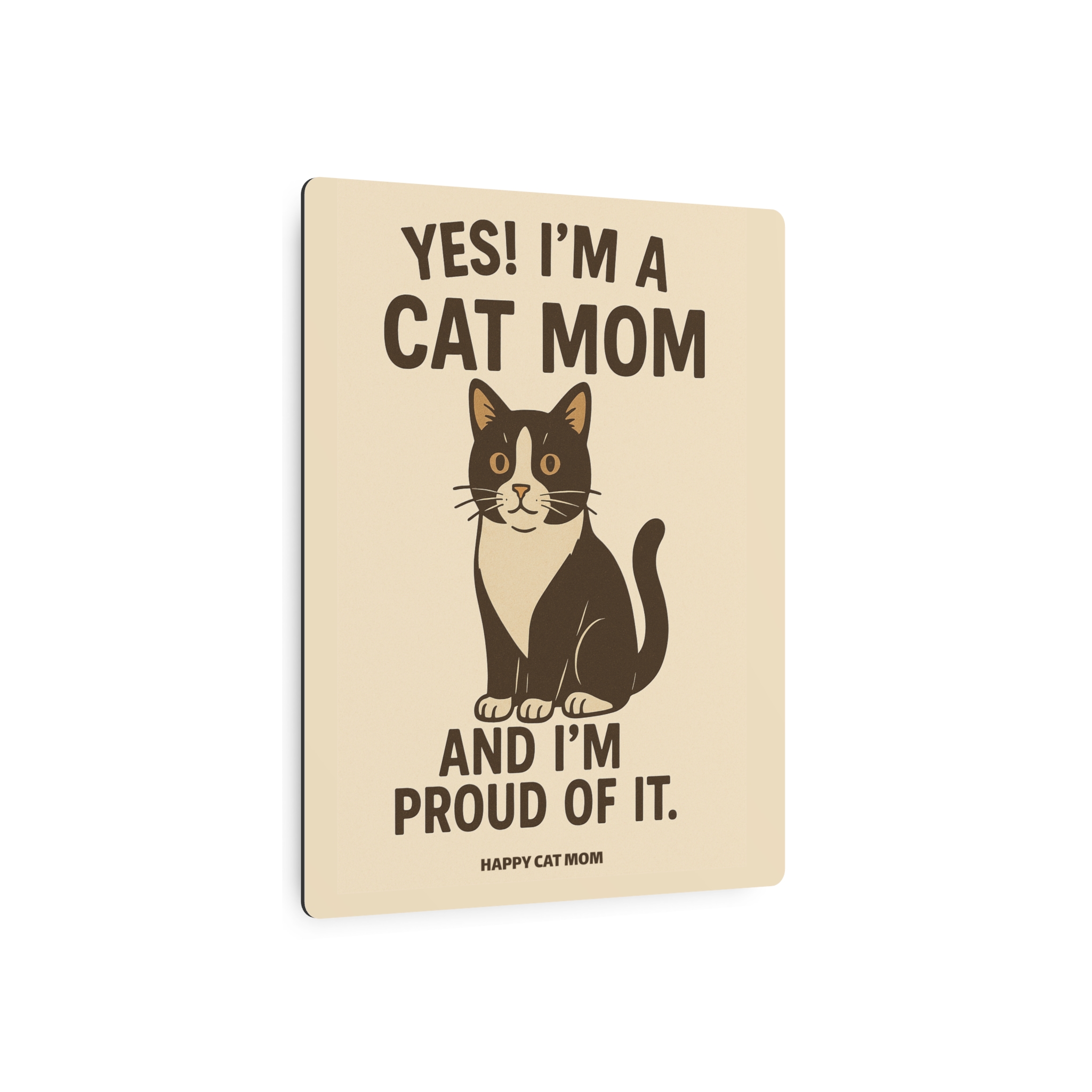 Cat Mom Metal Art Sign, Cat Lover Wall Decor, Gift for Cat Owners, Unique Home Decor, Cat Themed Housewarming Gift - Image 7