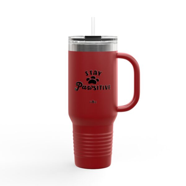 Stay Positive 25 Logo Travel Mug | 40oz Insulated Tumbler - Image 2