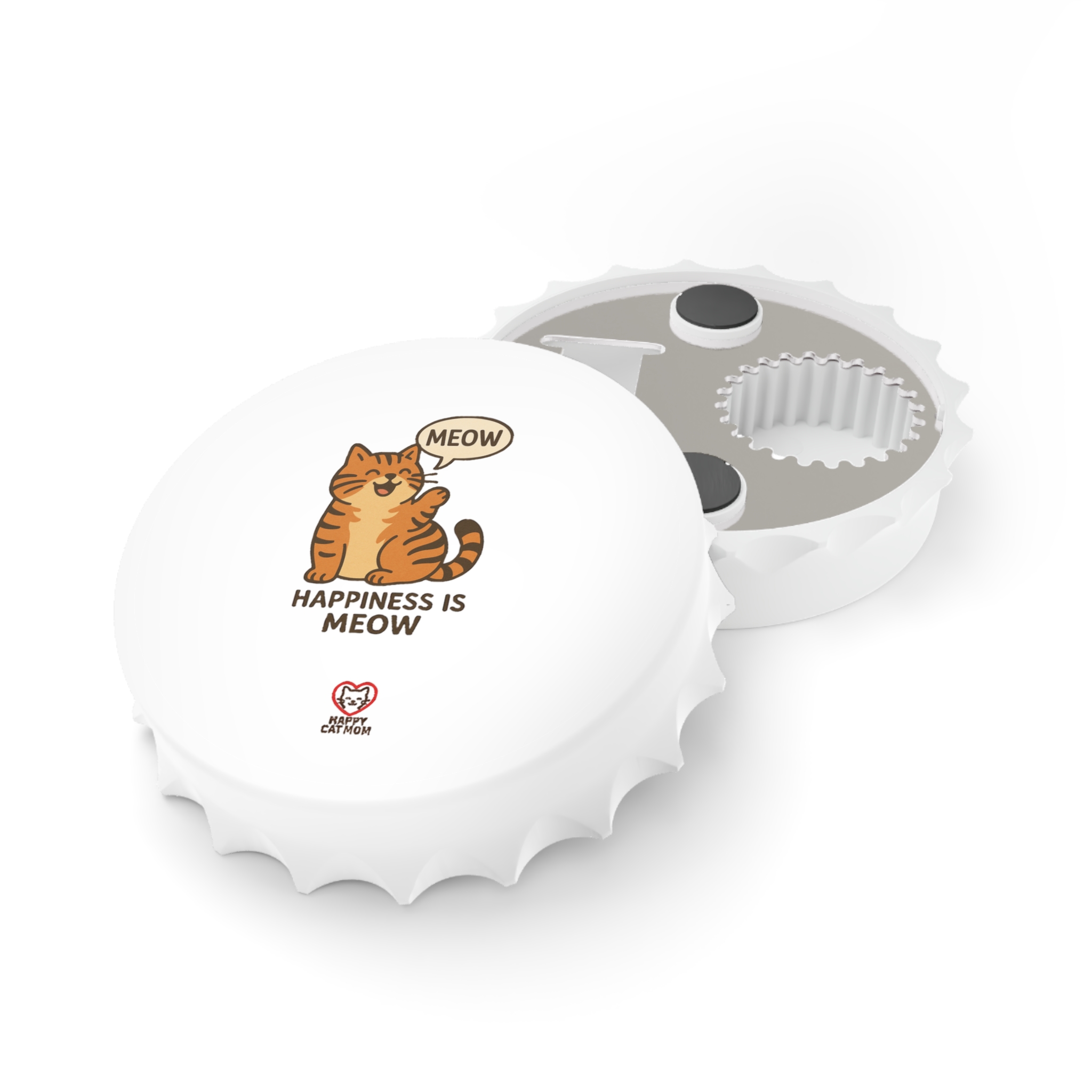 Cat-Themed Bottle Opener, Fun Kitchen Gadget, Pet Lover Gift, Unique Barware for Parties, Funny Cat Decor, My Cat's Cooler Than Your Ex - Image 3