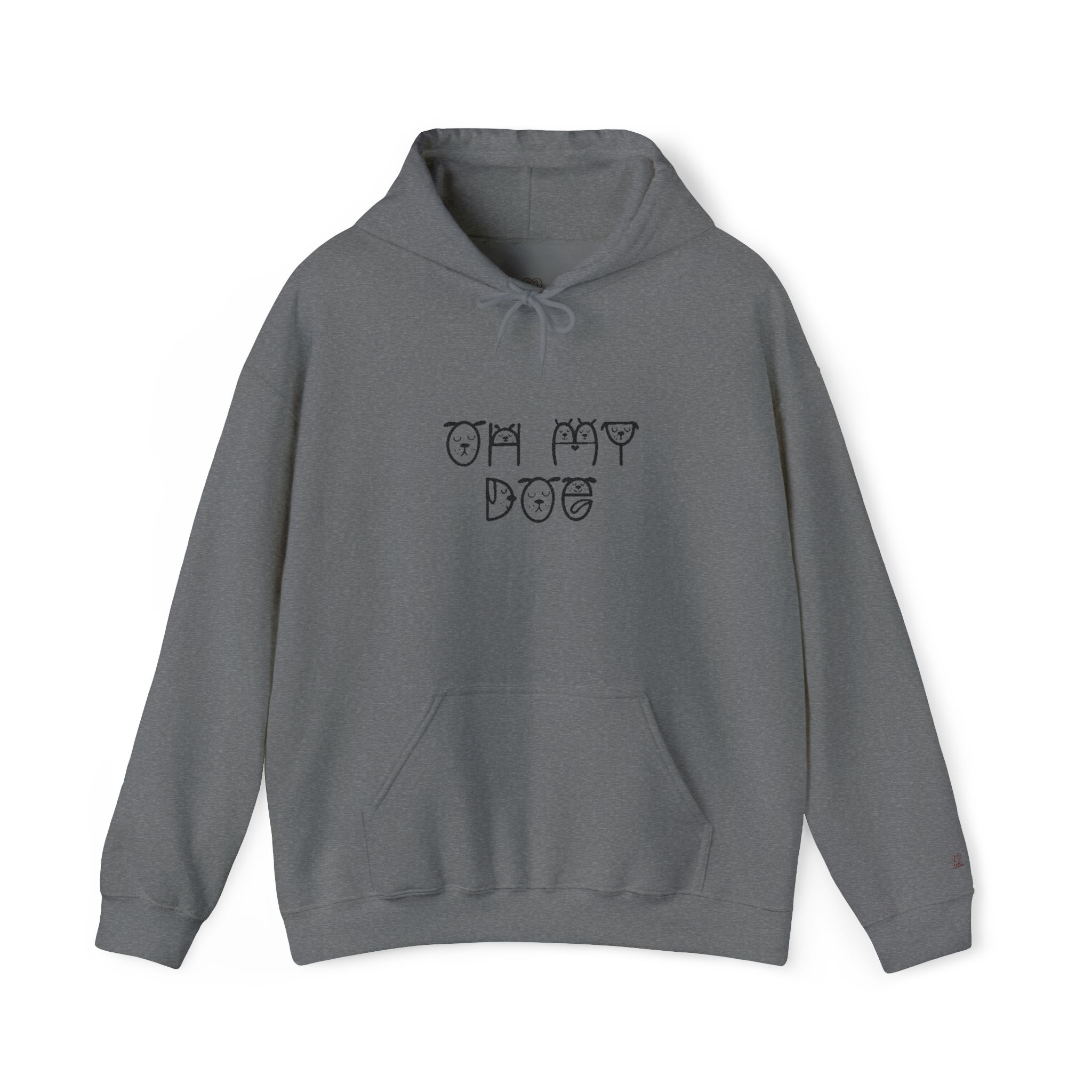 Oh My Dog hoodie | Dog Paw Lettering sweatshirt - Image 21