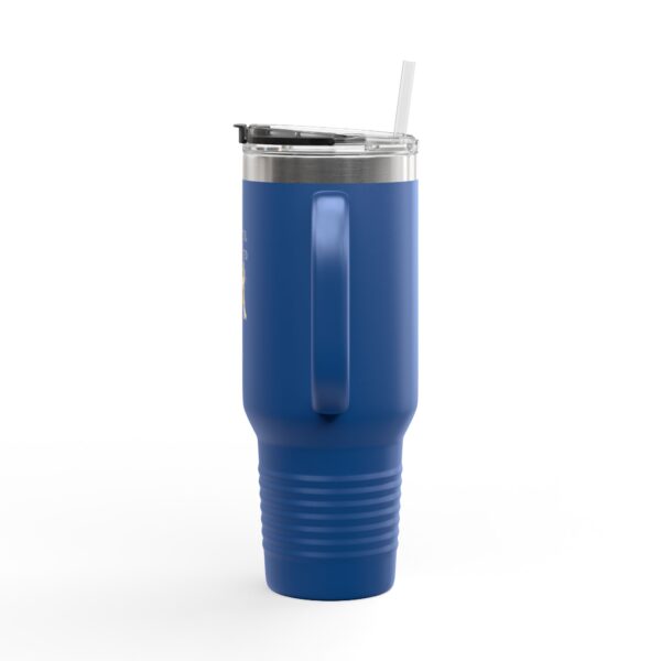Too Cool To Be Bothered Cat 40oz Travel Mug | Insulated Tumbler - Image 3
