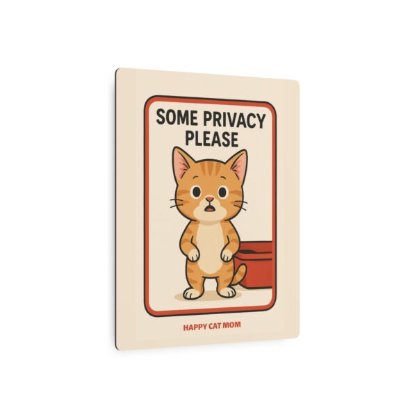 Happy Cat Mom Metal Art Sign, Funny Cat Decor, Pet Lover Gift, Home Office Wall Art, Cat Themed Wall Decor - Image 7