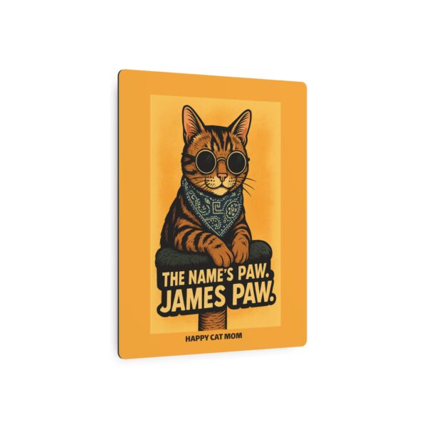 Charming Cat Metal Art Sign - Personalized Gift for Cat Lovers, Unique Home Decor, Pet Memorial, Cat Mom Gift, Birthday Decor - Image 7