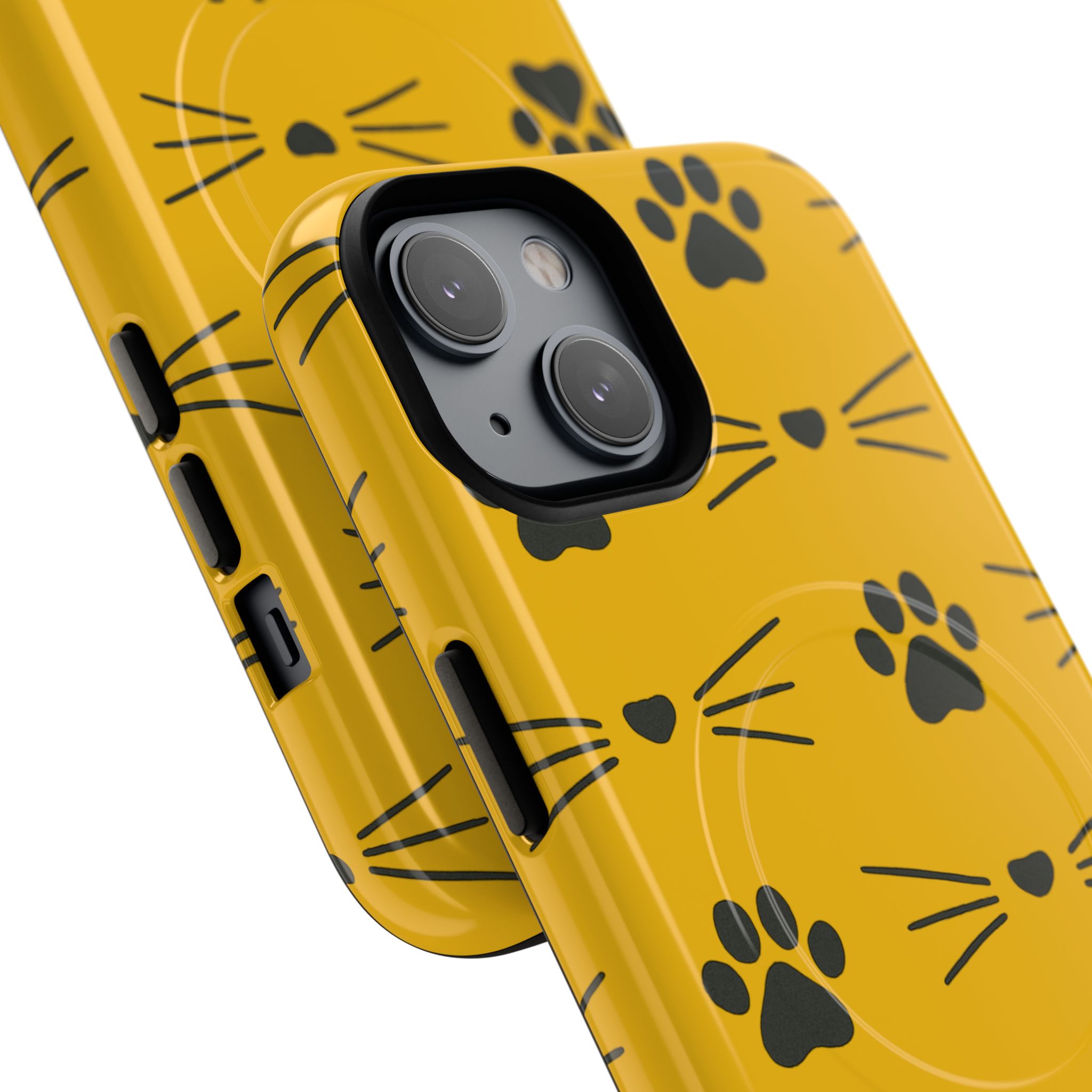 Sleek Cat Paw Magnetic Phone Case, Durable Pet Lover Accessory, Trendy Gift for Cat Owners, Protect Your Phone with Style - Image 26