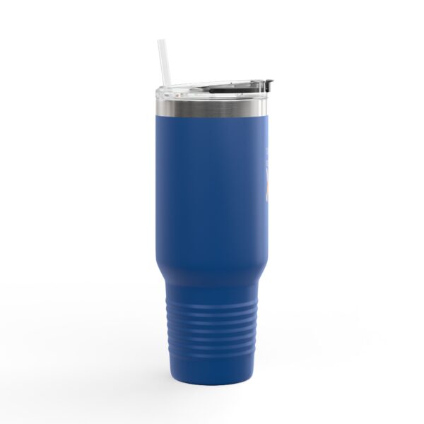 Too Cool To Be Bothered Cat 40oz Travel Mug | Insulated Tumbler - Image 2